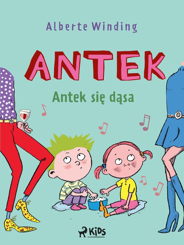Book cover for Antek (3) - Antek się dąsa