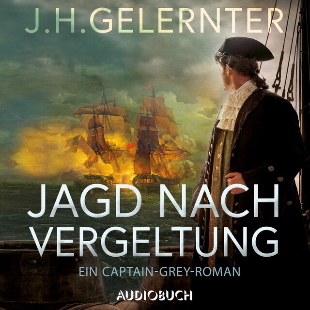 Book cover for Jagd nach Vergeltung - Ein Captain-Grey-Roman