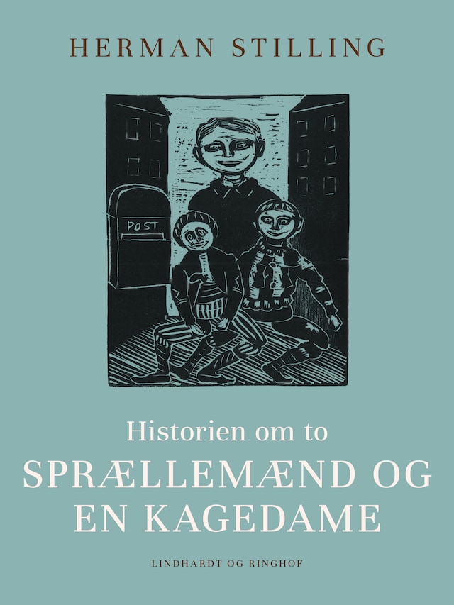 Bogomslag for Historien om to sprællemænd og en kagedame