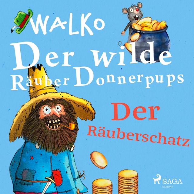 Portada de libro para Der wilde Räuber Donnerpups – Der Räuberschatz