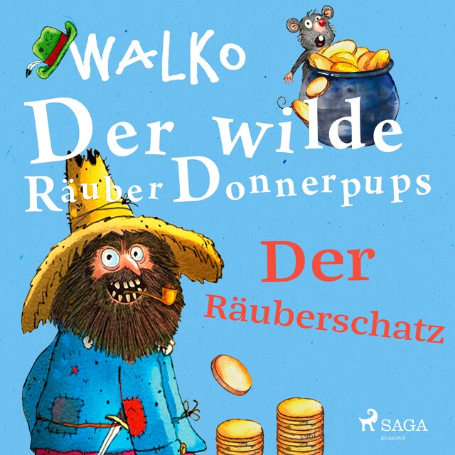 Book cover for Der wilde Räuber Donnerpups – Der Räuberschatz