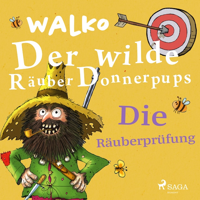 Portada de libro para Der wilde Räuber Donnerpups. Die Räuberprüfung