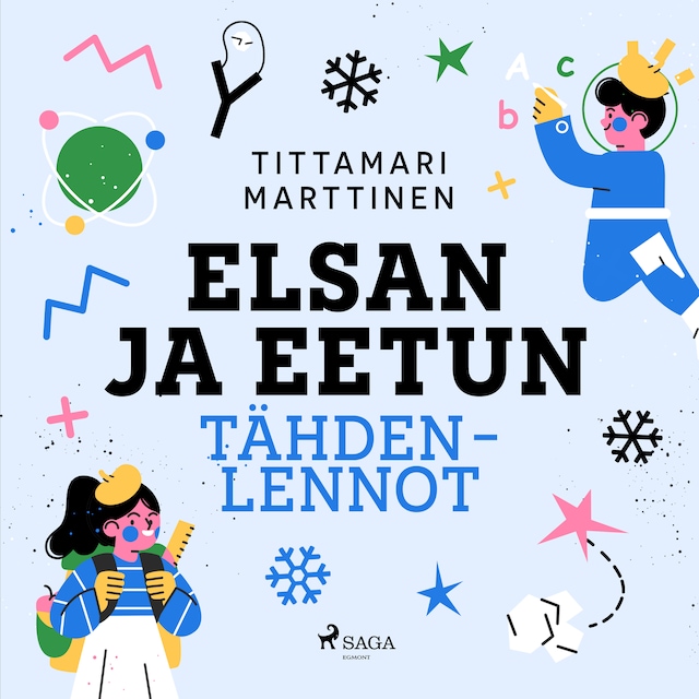 Book cover for Elsan ja Eetun tähdenlennot