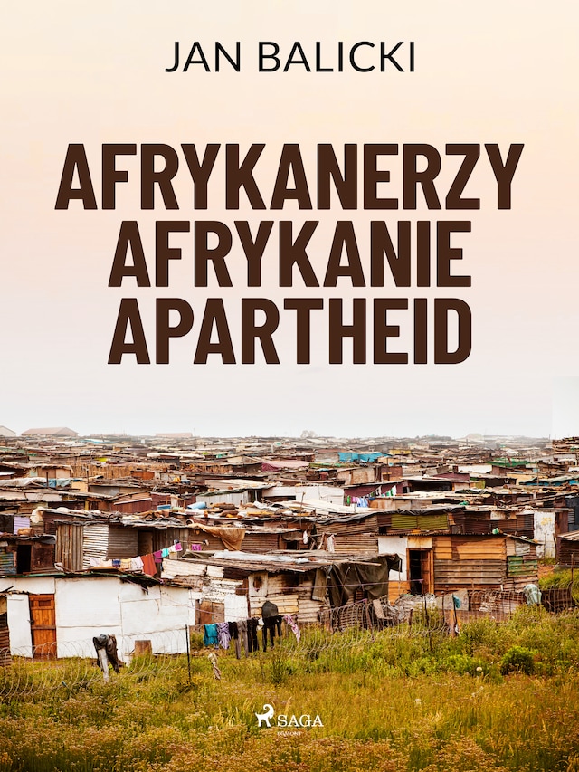 Boekomslag van Afrykanerzy, Afrykanie, Apartheid