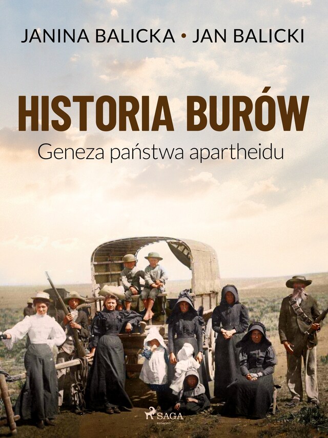 Boekomslag van Historia Burów. Geneza państwa apartheidu