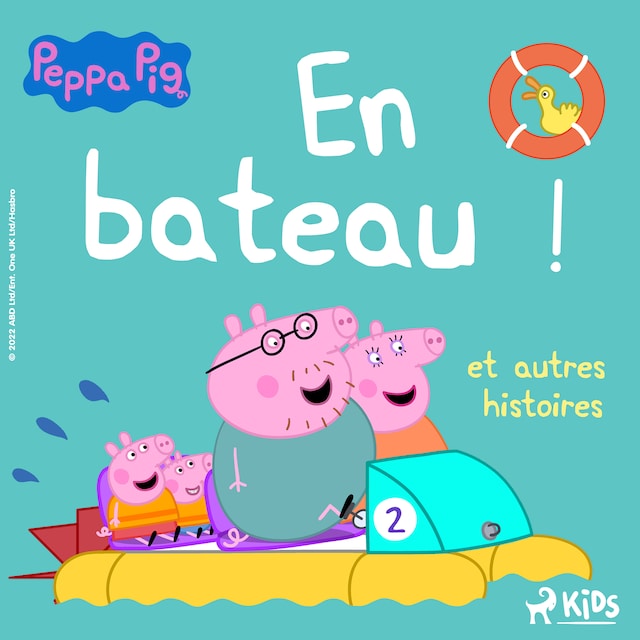 Okładka książki dla Peppa Pig - En bateau ! et autres histoires