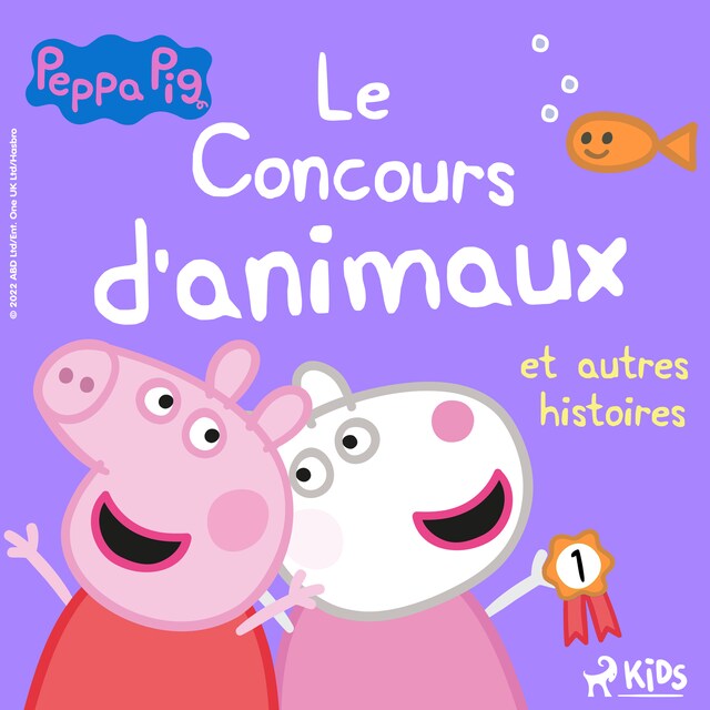 Boekomslag van Peppa Pig - Le Concours d'animaux et autres histoires