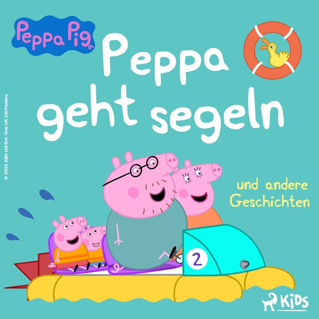 Boekomslag van Peppa Wutz - Peppa geht segeln und andere Geschichten