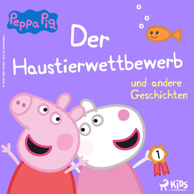 Boekomslag van Peppa Wutz - Der Haustierwettbewerb und andere Geschichten