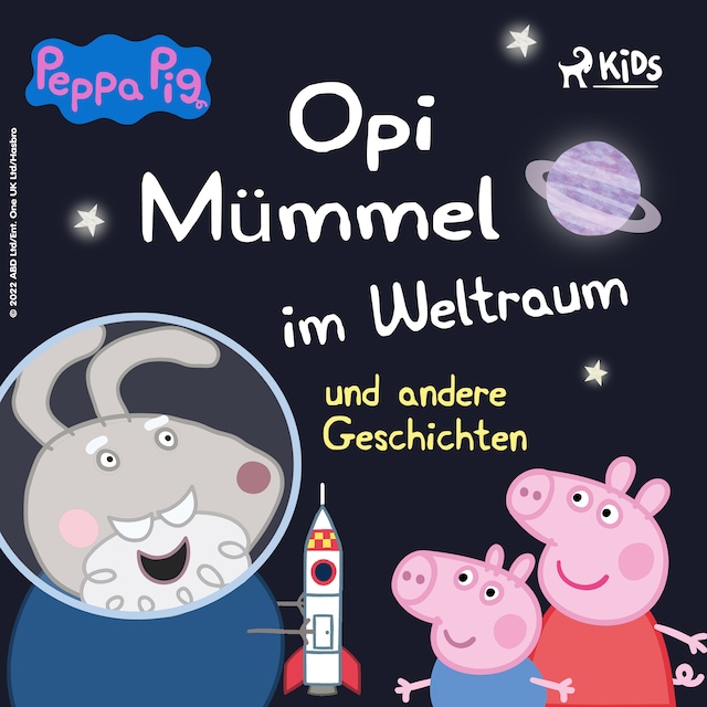 Kirjankansi teokselle Peppa Wutz - Opi Mümmel im Weltraum und andere Geschichten