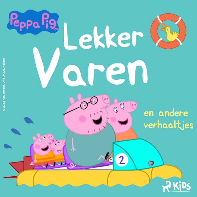 Buchcover für Peppa Pig - Lekker varen en andere verhaaltjes