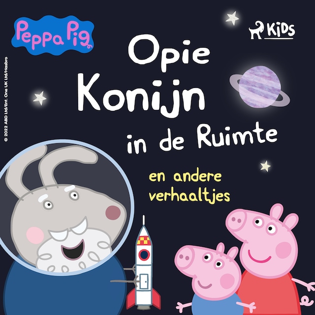 Book cover for Peppa Pig - Opie Konijn in de ruimte en andere verhaaltjes