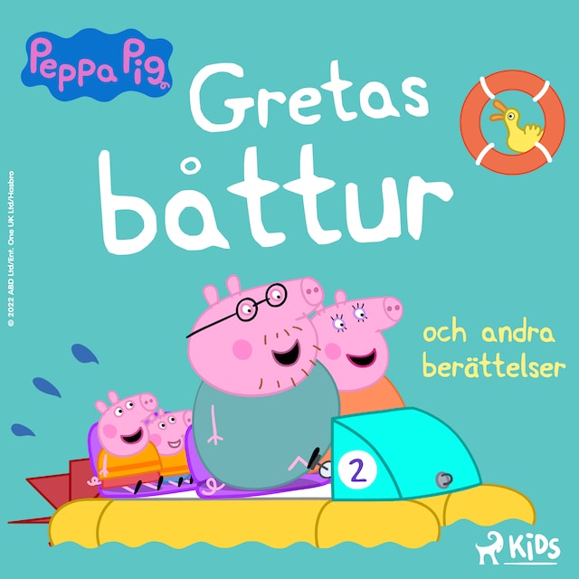Bokomslag for Greta Gris - Gretas båttur och andra berättelser