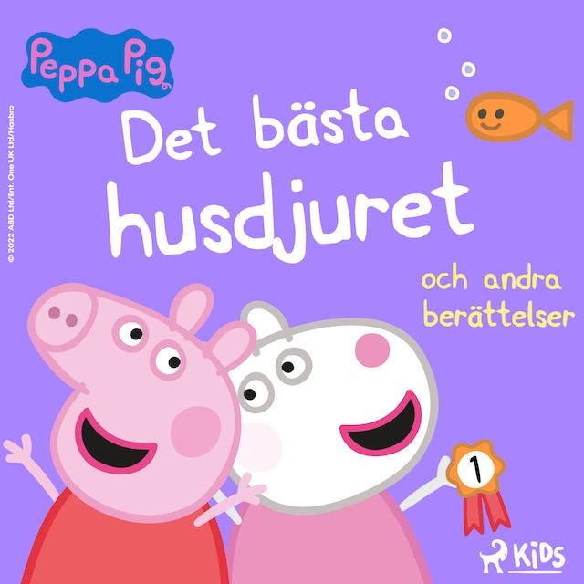 Copertina del libro per Greta Gris - Det bästa husdjuret och andra berättelser