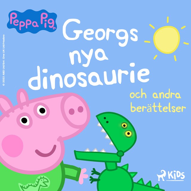 Okładka książki dla Greta Gris - Georgs nya dinosaurie och andra berättelser