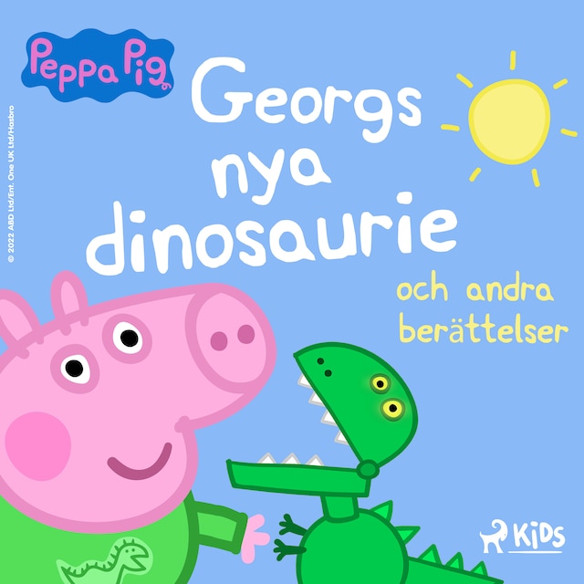 Buchcover für Greta Gris - Georgs nya dinosaurie och andra berättelser