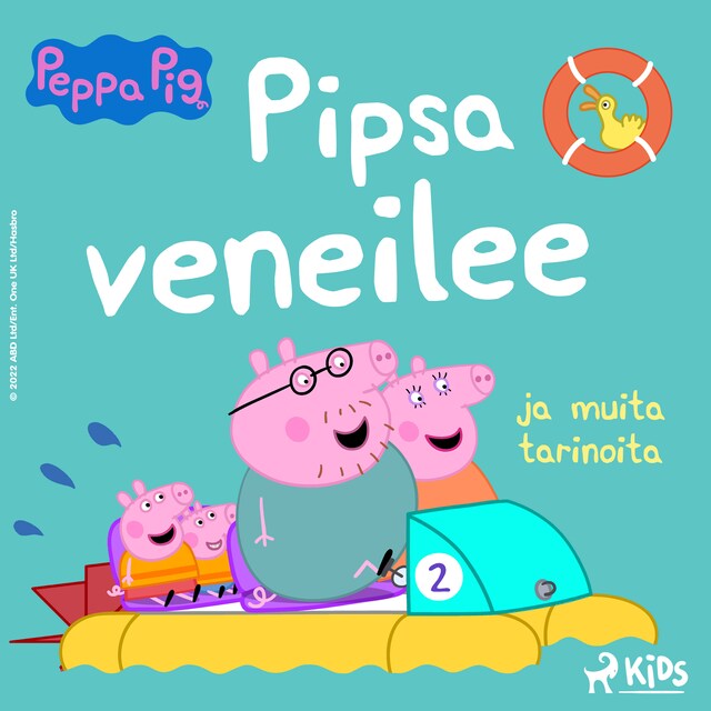 Boekomslag van Pipsa Possu - Pipsa veneilee ja muita tarinoita