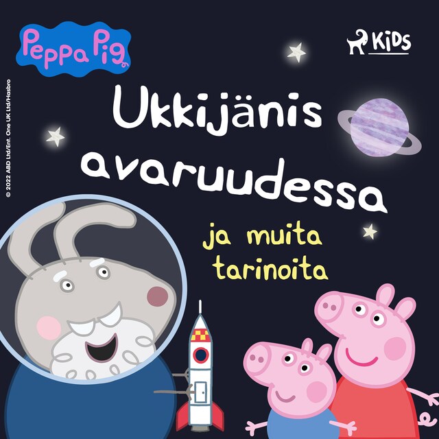 Okładka książki dla Pipsa Possu - Ukkijänis avaruudessa ja muita tarinoita