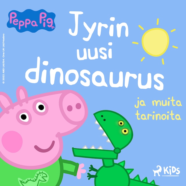 Okładka książki dla Pipsa Possu - Jyrin uusi dinosaurus ja muita tarinoita