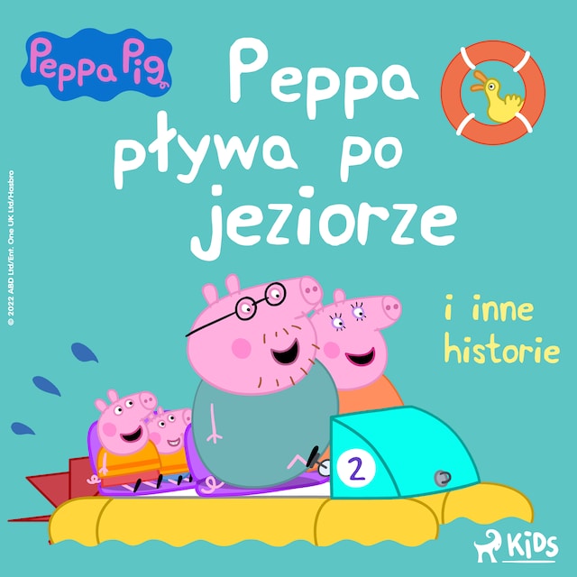 Book cover for Świnka Peppa - Peppa pływa po jeziorze i inne historie