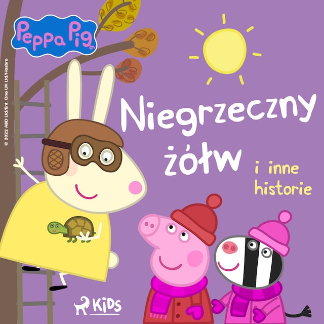 Book cover for Świnka Peppa - Niegrzeczny żółw i inne historie