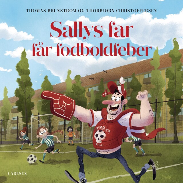 Bogomslag for Sallys far får fodboldfeber