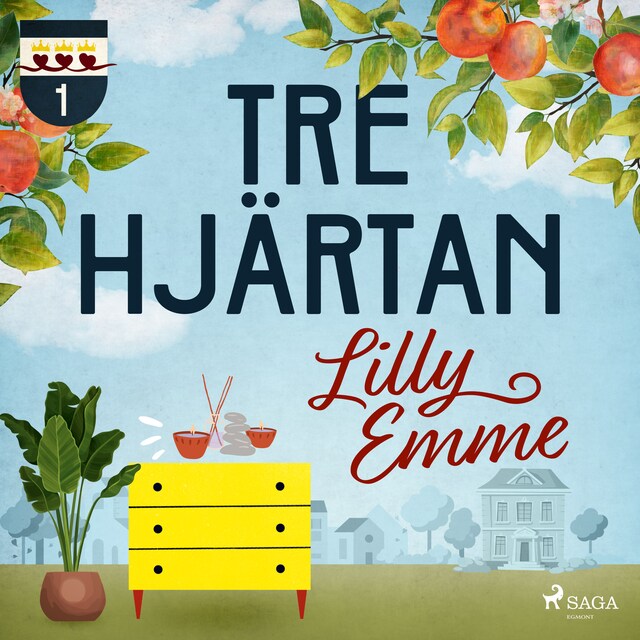 Book cover for Tre hjärtan