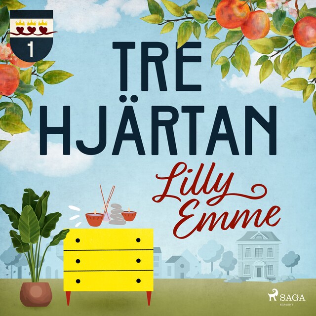 Copertina del libro per Tre hjärtan