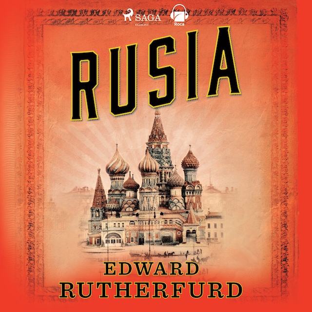Kirjankansi teokselle Rusia
