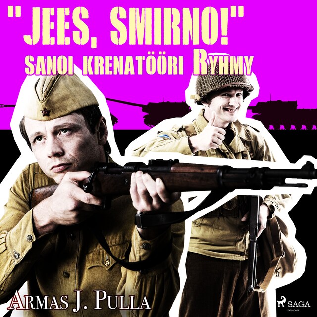 Book cover for "Jees, Smirno!" sanoi krenatööri Ryhmy