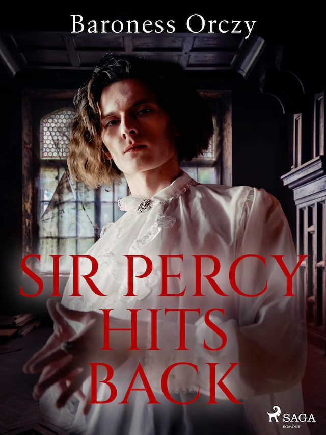 Boekomslag van Sir Percy Hits Back