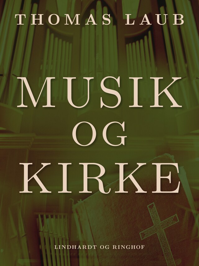 Kirjankansi teokselle Musik og kirke