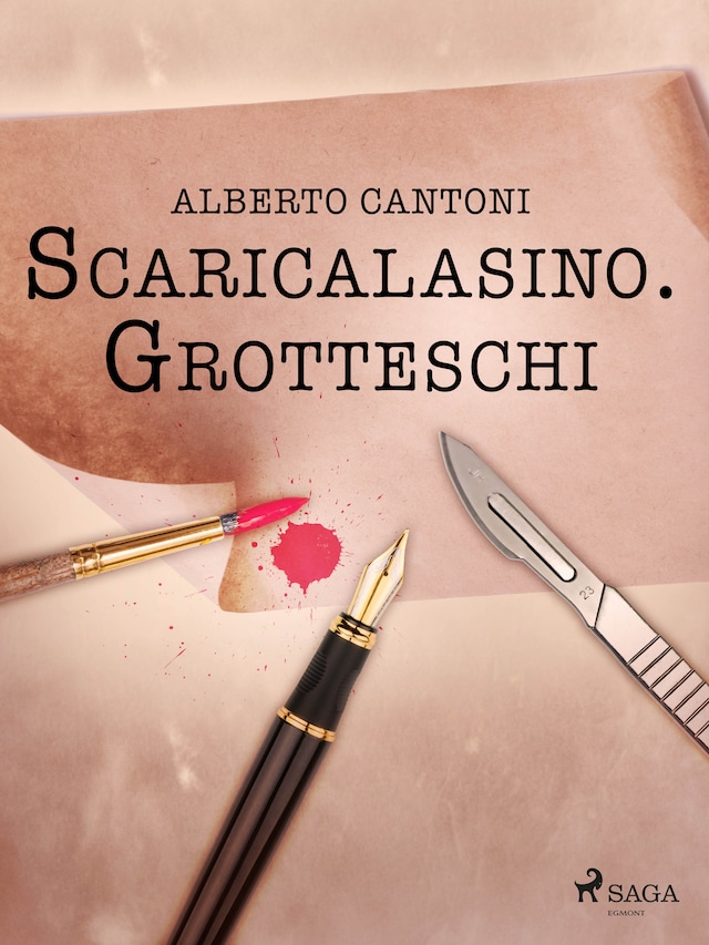 Buchcover für Scaricalasino. Grotteschi