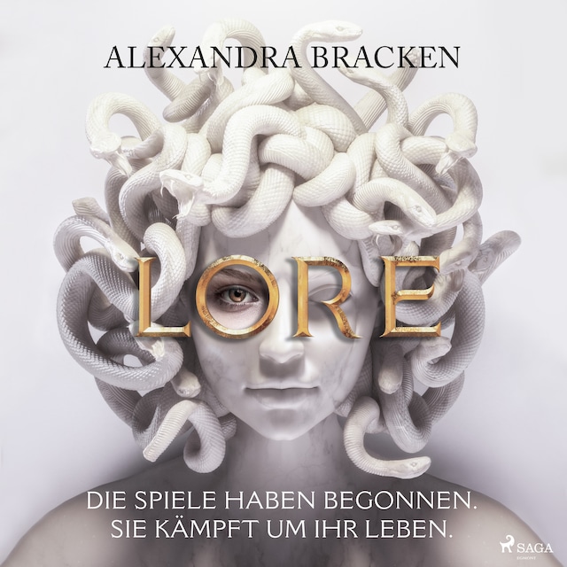 Book cover for Lore. Die Spiele haben begonnen. Sie kämpft um ihr Leben