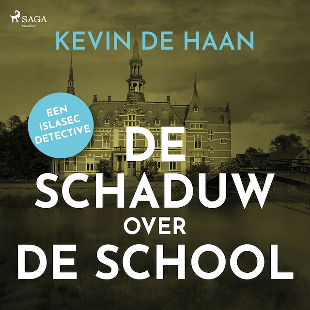 Book cover for De schaduw over de school