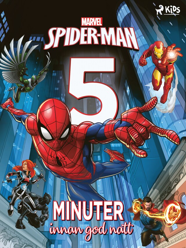 Book cover for Spider-Man – 5 minuter innan god natt