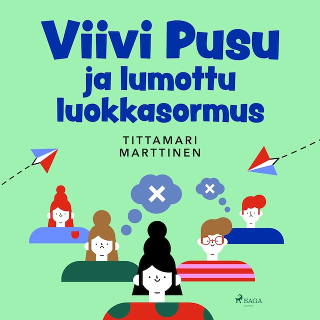 Couverture de livre pour Viivi Pusu ja lumottu luokkasormus
