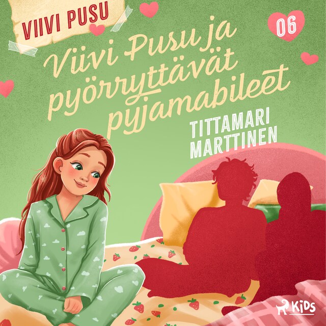 Book cover for Viivi Pusu ja pyörryttävät pyjamabileet