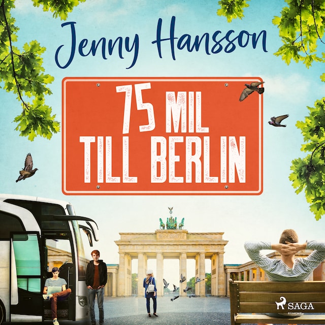 Book cover for 75 mil till Berlin