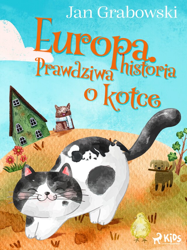 Book cover for Europa. Prawdziwa historia o kotce