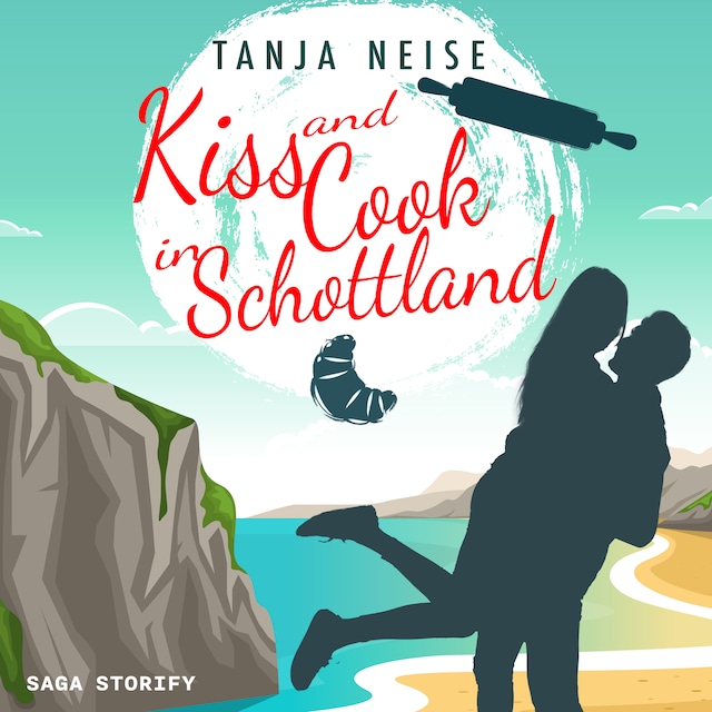 Book cover for Kiss and Cook in Schottland