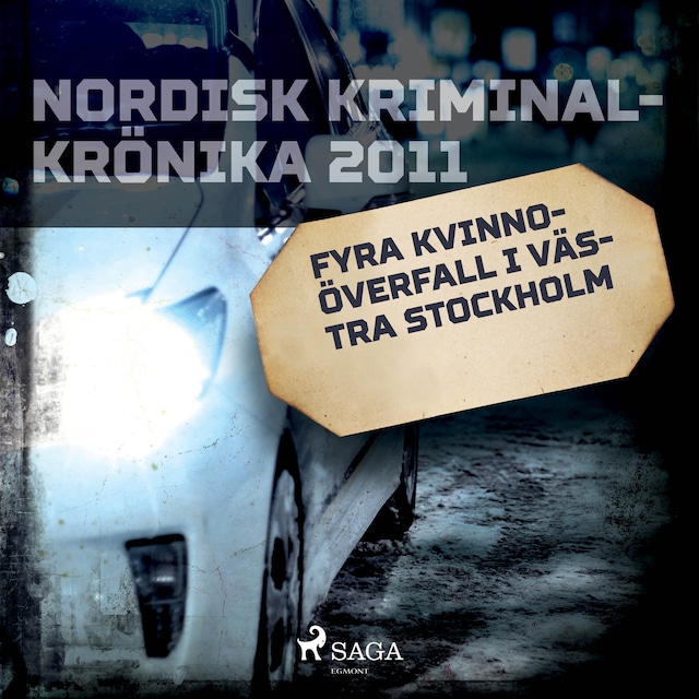 Boekomslag van Fyra kvinnoöverfall i västra Stockholm