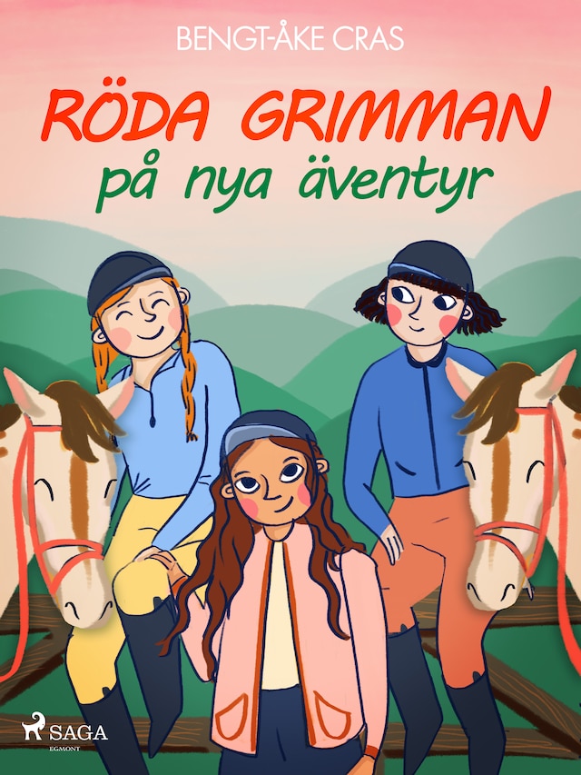 Book cover for Röda grimman på nya äventyr