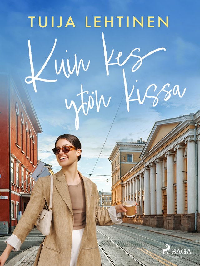 Book cover for Kuin kesytön kissa