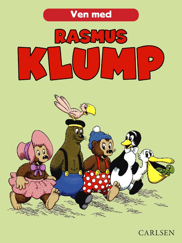 Bogomslag for Ven med Rasmus Klump