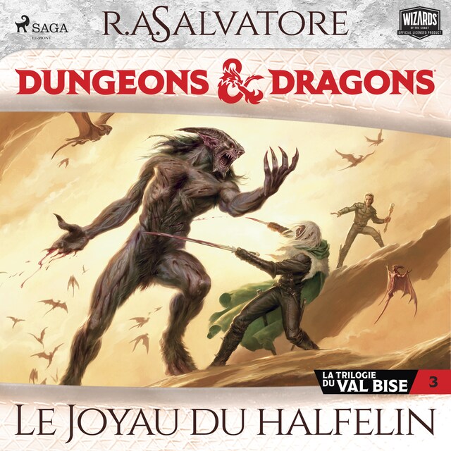 Couverture de livre pour La Trilogie du Val Bise - tome 3 - Le Joyau du halfelin