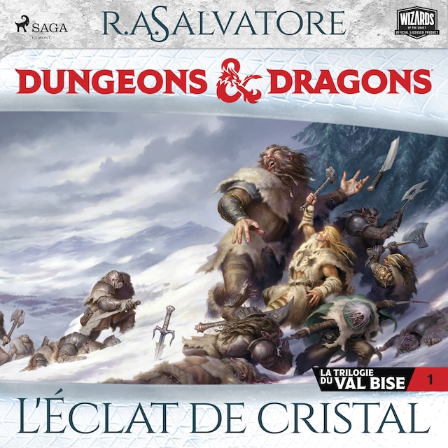 Copertina del libro per La Trilogie du Val Bise - tome 1 - L'Éclat de cristal