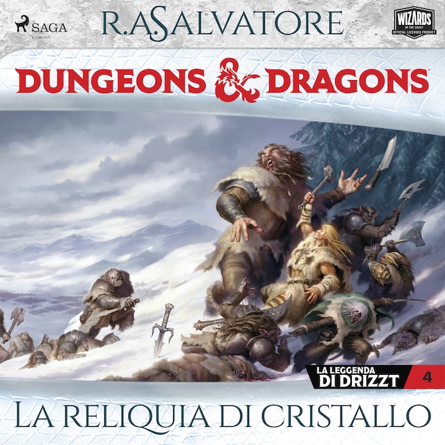 Book cover for Dungeons & Dragons: La reliquia di cristallo