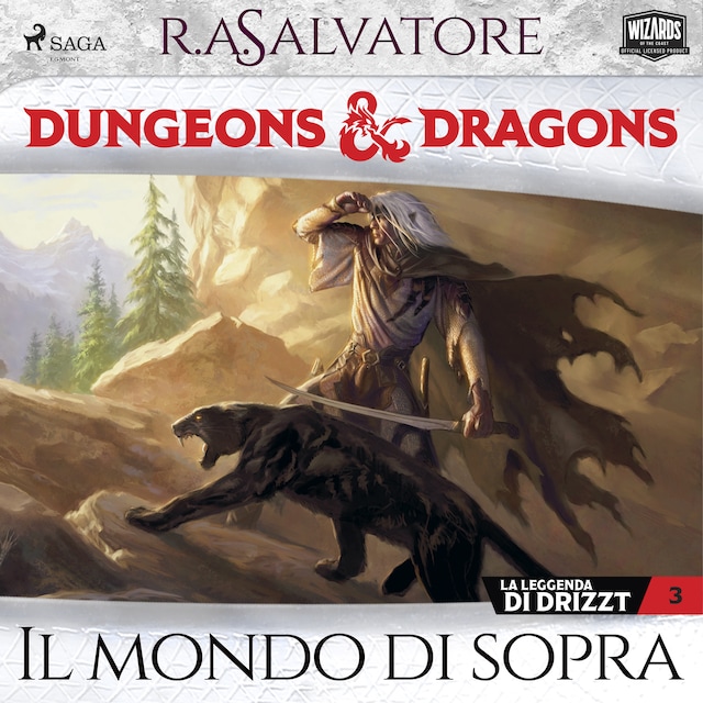 Okładka książki dla Dungeons & Dragons: Il mondo di sopra