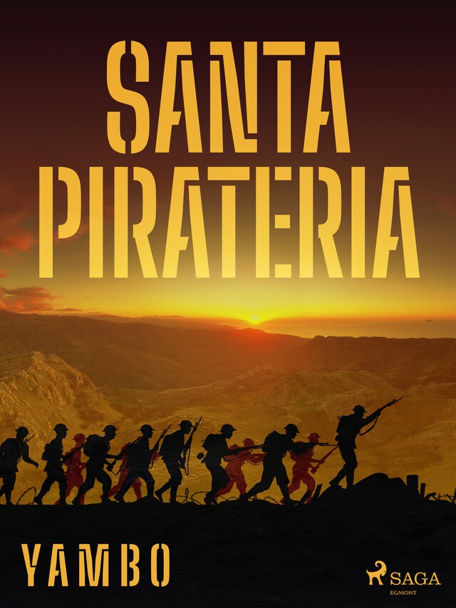 Kirjankansi teokselle Santa pirateria